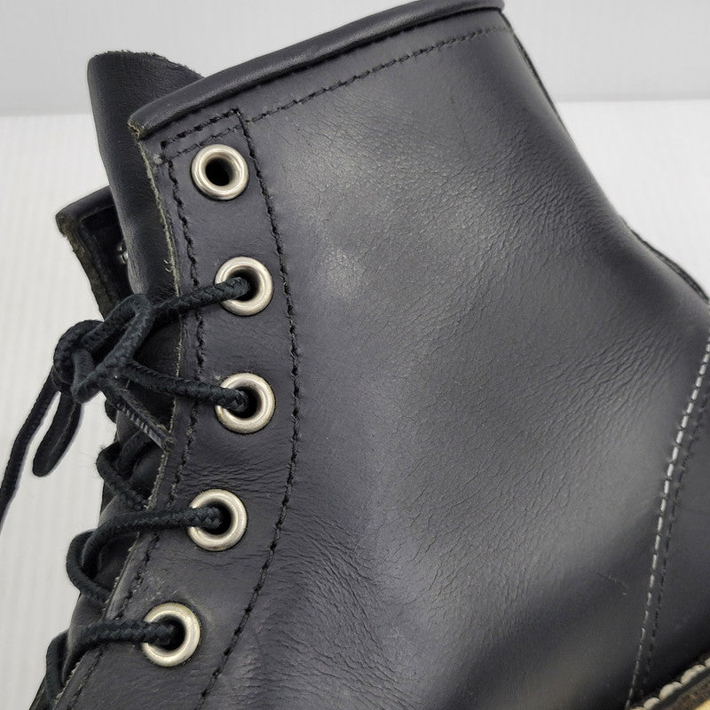 【中古品】【メンズ】 RED WING レッドウィング IRISH SETTER 6' MOC TOE 8179 アイリッシュセッター モックトゥ ブーツ 靴 164-261014-as-02-izu サイズ：28cm カラー：ブラック 万代Net店