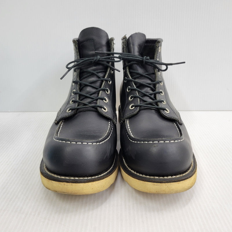 【中古品】【メンズ】 RED WING レッドウィング IRISH SETTER 6' MOC TOE 8179 アイリッシュセッター モックトゥ ブーツ 靴 164-261014-as-02-izu サイズ：28cm カラー：ブラック 万代Net店