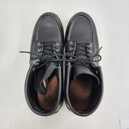 【中古品】【メンズ】 RED WING レッドウィング IRISH SETTER 6' MOC TOE 8179 アイリッシュセッター モックトゥ ブーツ 靴 164-261014-as-02-izu サイズ：28cm カラー：ブラック 万代Net店