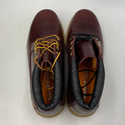 【中古品】【メンズ】 TIMBERLAND ティンバーランド A1GL7 ネルソン チャッカブーツ 靴 165-261022-kh-14-izu サイズ：27 カラー：バーガンディ 万代Net店