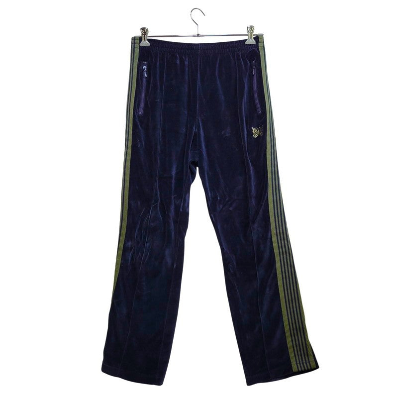 【中古品】【メンズ】 NEEDLES ニードルス LQ236 NARROW TRACK PANT トラックパンツ ボトムス 151-261014-sm-13-izu サイズ：M カラー：ネイビー 万代Net店