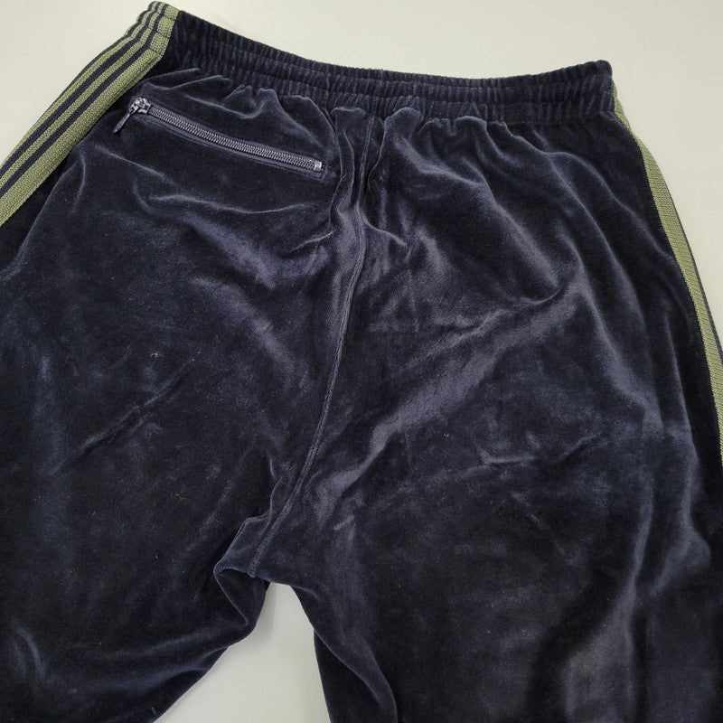 【中古品】【メンズ】 NEEDLES ニードルス LQ236 NARROW TRACK PANT トラックパンツ ボトムス 151-261014-sm-13-izu サイズ：M カラー：ネイビー 万代Net店