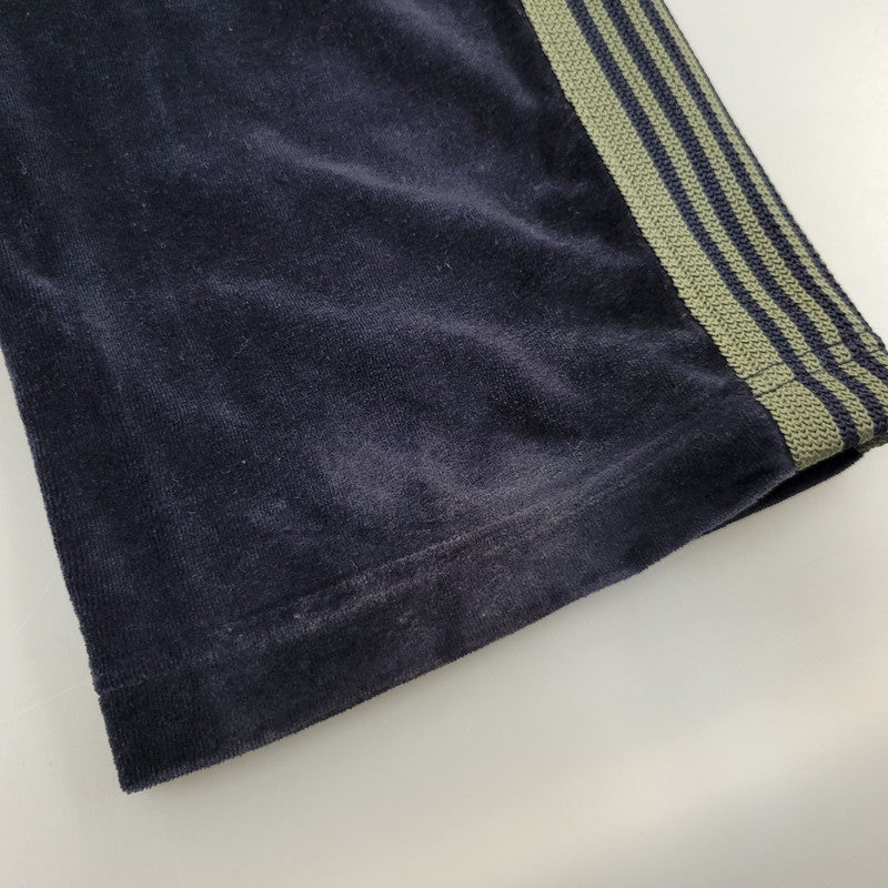【中古品】【メンズ】 NEEDLES ニードルス LQ236 NARROW TRACK PANT トラックパンツ ボトムス 151-261014-sm-13-izu サイズ：M カラー：ネイビー 万代Net店