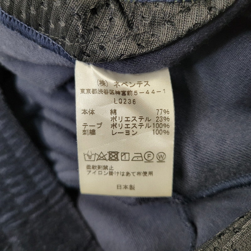 【中古品】【メンズ】 NEEDLES ニードルス LQ236 NARROW TRACK PANT トラックパンツ ボトムス 151-261014-sm-13-izu サイズ：M カラー：ネイビー 万代Net店