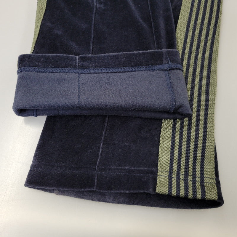【中古品】【メンズ】 NEEDLES ニードルス LQ236 NARROW TRACK PANT トラックパンツ ボトムス 151-261014-sm-13-izu サイズ：M カラー：ネイビー 万代Net店