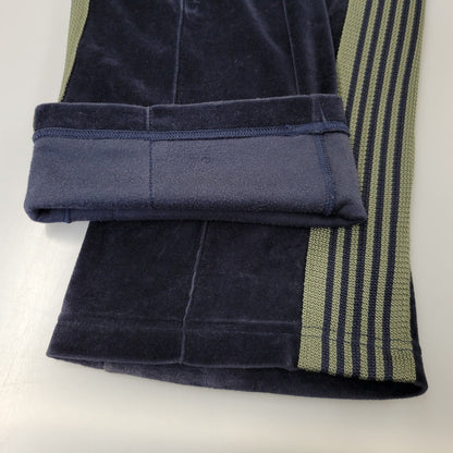 【中古品】【メンズ】 NEEDLES ニードルス LQ236 NARROW TRACK PANT トラックパンツ ボトムス 151-261014-sm-13-izu サイズ：M カラー：ネイビー 万代Net店