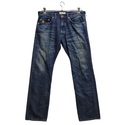 【中古品】【メンズ】 A BATHING APE アベイシングエイプ BAPE STAR DENIM PANTS ベイプスター デニムパンツ ボトムス 153-261014-sm-11-izu サイズ：M カラー：インディゴ 万代Net店