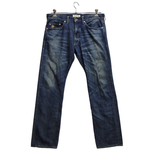 【中古品】【メンズ】 A BATHING APE アベイシングエイプ BAPE STAR DENIM PANTS ベイプスター デニムパンツ ボトムス 153-261014-sm-11-izu サイズ：M カラー：インディゴ 万代Net店