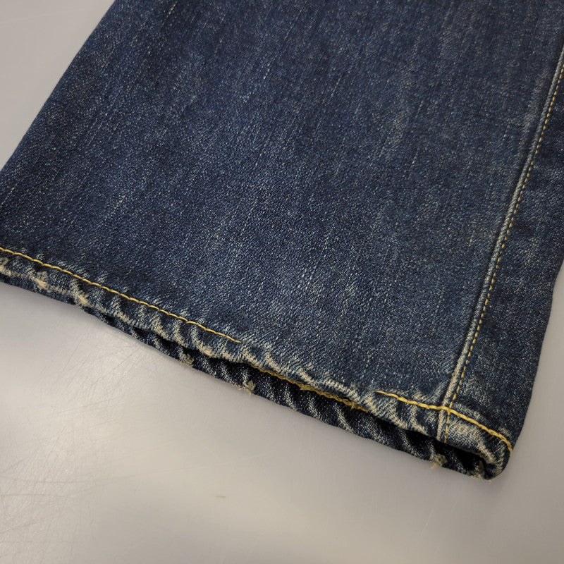 【中古品】【メンズ】 A BATHING APE アベイシングエイプ BAPE STAR DENIM PANTS ベイプスター デニムパンツ ボトムス 153-261014-sm-11-izu サイズ：M カラー：インディゴ 万代Net店