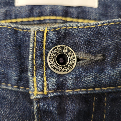 【中古品】【メンズ】 A BATHING APE アベイシングエイプ BAPE STAR DENIM PANTS ベイプスター デニムパンツ ボトムス 153-261014-sm-11-izu サイズ：M カラー：インディゴ 万代Net店