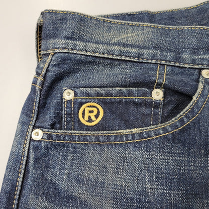 【中古品】【メンズ】 A BATHING APE アベイシングエイプ BAPE STAR DENIM PANTS ベイプスター デニムパンツ ボトムス 153-261014-sm-11-izu サイズ：M カラー：インディゴ 万代Net店