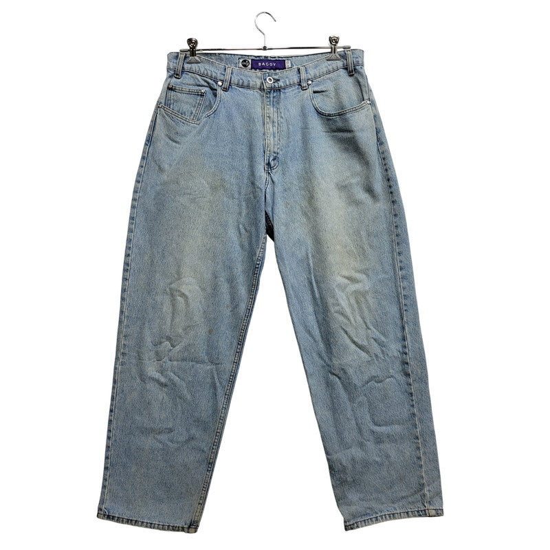 【中古品】【メンズ】 LEVI'S リーバイス SILVER TAB シルバータブ 44570-0891 香港製 BAGGY DENIM PANTS バギー デニム パンツ ボトムス 157-261014-sm-12-izu サイズ：36×32 カラー：ライトブルー 万代Net店