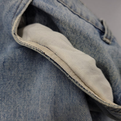 【中古品】【メンズ】 LEVI'S リーバイス SILVER TAB シルバータブ 44570-0891 香港製 BAGGY DENIM PANTS バギー デニム パンツ ボトムス 157-261014-sm-12-izu サイズ：36×32 カラー：ライトブルー 万代Net店