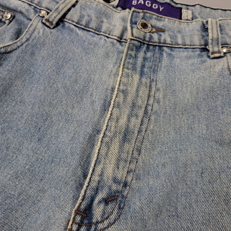 【中古品】【メンズ】 LEVI'S リーバイス SILVER TAB シルバータブ 44570-0891 香港製 BAGGY DENIM PANTS バギー デニム パンツ ボトムス 157-261014-sm-12-izu サイズ：36×32 カラー：ライトブルー 万代Net店