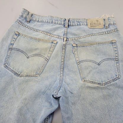 【中古品】【メンズ】 LEVI'S リーバイス SILVER TAB シルバータブ 44570-0891 香港製 BAGGY DENIM PANTS バギー デニム パンツ ボトムス 157-261014-sm-12-izu サイズ：36×32 カラー：ライトブルー 万代Net店