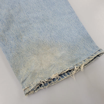 【中古品】【メンズ】 LEVI'S リーバイス SILVER TAB シルバータブ 44570-0891 香港製 BAGGY DENIM PANTS バギー デニム パンツ ボトムス 157-261014-sm-12-izu サイズ：36×32 カラー：ライトブルー 万代Net店
