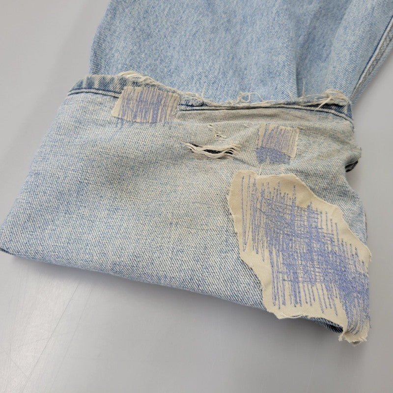 【中古品】【メンズ】 LEVI'S リーバイス SILVER TAB シルバータブ 44570-0891 香港製 BAGGY DENIM PANTS バギー デニム パンツ ボトムス 157-261014-sm-12-izu サイズ：36×32 カラー：ライトブルー 万代Net店