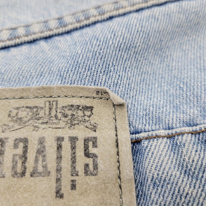 【中古品】【メンズ】 LEVI'S リーバイス SILVER TAB シルバータブ 44570-0891 香港製 BAGGY DENIM PANTS バギー デニム パンツ ボトムス 157-261014-sm-12-izu サイズ：36×32 カラー：ライトブルー 万代Net店