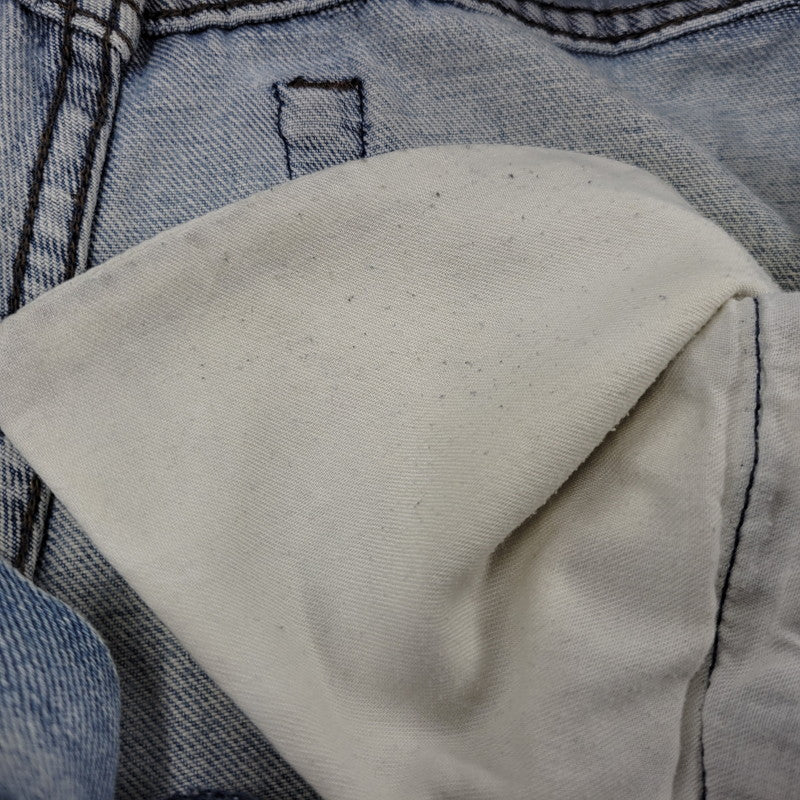 【中古品】【メンズ】 LEVI'S リーバイス SILVER TAB シルバータブ 44570-0891 香港製 BAGGY DENIM PANTS バギー デニム パンツ ボトムス 157-261014-sm-12-izu サイズ：36×32 カラー：ライトブルー 万代Net店