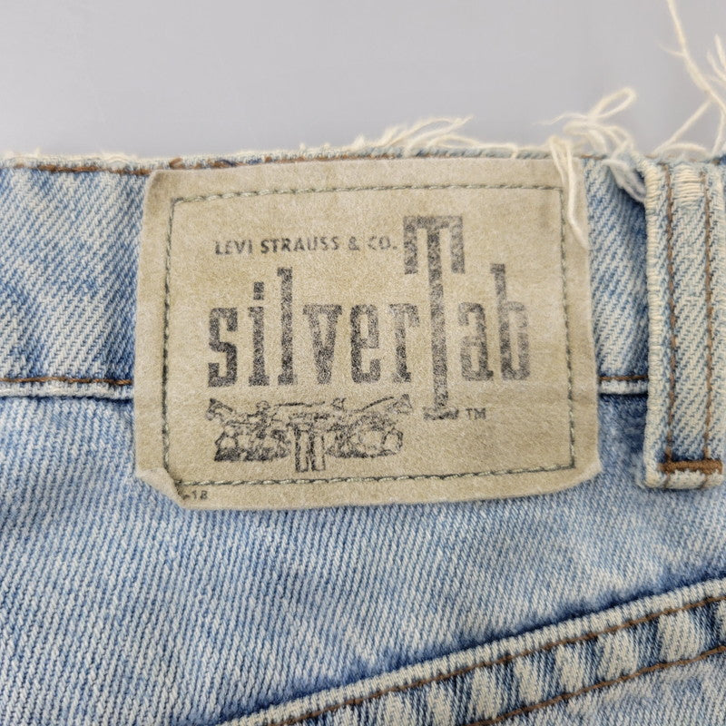 【中古品】【メンズ】 LEVI'S リーバイス SILVER TAB シルバータブ 44570-0891 香港製 BAGGY DENIM PANTS バギー デニム パンツ ボトムス 157-261014-sm-12-izu サイズ：36×32 カラー：ライトブルー 万代Net店