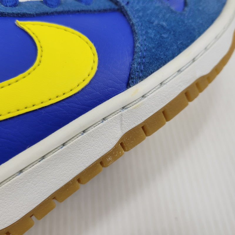 【中古品】【メンズ】 NIKE SB ナイキエスビー ZOOM DUNK LOW PRO 854866-471 ズーム ダンク ロー プロ スニーカー 靴 160-261014-as-05-izu サイズ：26.5cm カラー：VARSITY ROYAL/LIGHTENING WHITE 万代Net店