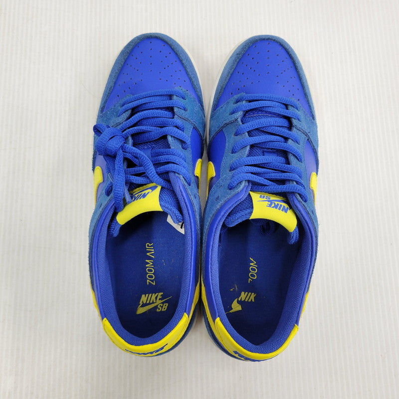 【中古品】【メンズ】 NIKE SB ナイキエスビー ZOOM DUNK LOW PRO 854866-471 ズーム ダンク ロー プロ スニーカー 靴 160-261014-as-05-izu サイズ：26.5cm カラー：VARSITY ROYAL/LIGHTENING WHITE 万代Net店