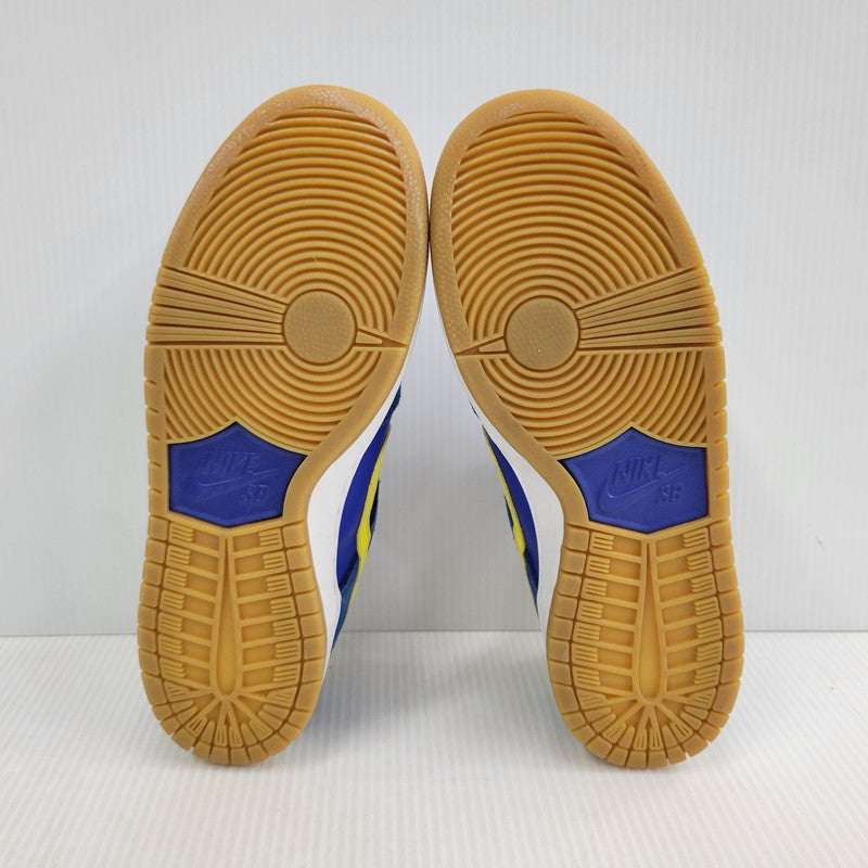 【中古品】【メンズ】 NIKE SB ナイキエスビー ZOOM DUNK LOW PRO 854866-471 ズーム ダンク ロー プロ スニーカー 靴 160-261014-as-05-izu サイズ：26.5cm カラー：VARSITY ROYAL/LIGHTENING WHITE 万代Net店