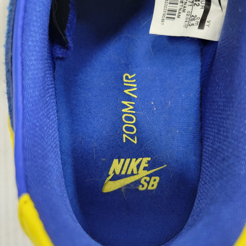 【中古品】【メンズ】 NIKE SB ナイキエスビー ZOOM DUNK LOW PRO 854866-471 ズーム ダンク ロー プロ スニーカー 靴 160-261014-as-05-izu サイズ：26.5cm カラー：VARSITY ROYAL/LIGHTENING WHITE 万代Net店