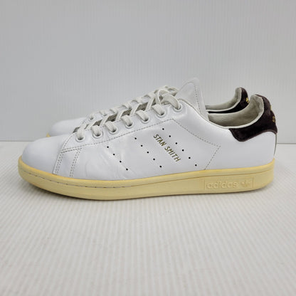 【中古品】【メンズ】 adidas アディダス STAN SMITH BA7417 スタンスミス BEAUTY&YOUTH別注 スニーカー 靴 161-261014-as-04-izu サイズ：27cm カラー：ホワイト×ブラウン 万代Net店