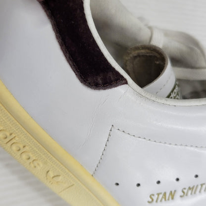 【中古品】【メンズ】 adidas アディダス STAN SMITH BA7417 スタンスミス BEAUTY&YOUTH別注 スニーカー 靴 161-261014-as-04-izu サイズ：27cm カラー：ホワイト×ブラウン 万代Net店