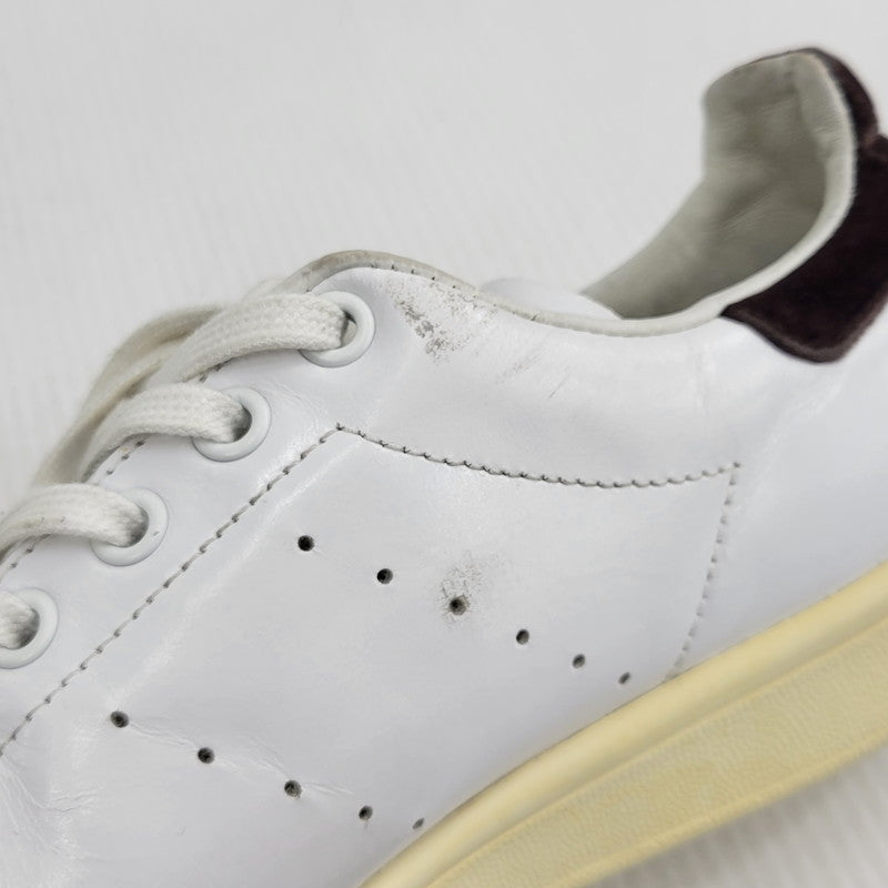 【中古品】【メンズ】 adidas アディダス STAN SMITH BA7417 スタンスミス BEAUTY&YOUTH別注 スニーカー 靴 161-261014-as-04-izu サイズ：27cm カラー：ホワイト×ブラウン 万代Net店