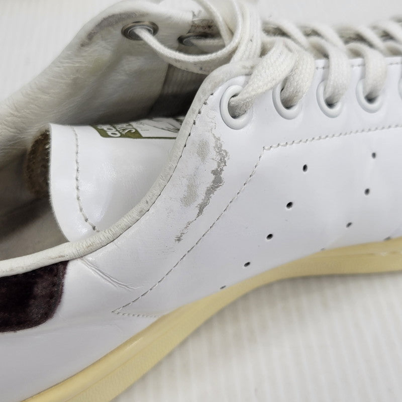 【中古品】【メンズ】 adidas アディダス STAN SMITH BA7417 スタンスミス BEAUTY&YOUTH別注 スニーカー 靴 161-261014-as-04-izu サイズ：27cm カラー：ホワイト×ブラウン 万代Net店