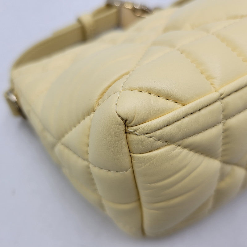【中古品】【レディース】 Christian Dior クリスチャンディオール 50-MA-0252 ノマドポーチ バッグ カバン 鞄 180-261014-as-13-izu カラー：イエロー 万代Net店