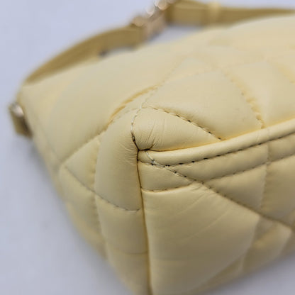 【中古品】【レディース】 Christian Dior クリスチャンディオール 50-MA-0252 ノマドポーチ バッグ カバン 鞄 180-261014-as-13-izu カラー：イエロー 万代Net店