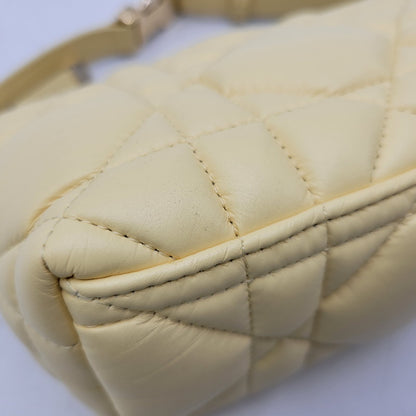 【中古品】【レディース】 Christian Dior クリスチャンディオール 50-MA-0252 ノマドポーチ バッグ カバン 鞄 180-261014-as-13-izu カラー：イエロー 万代Net店