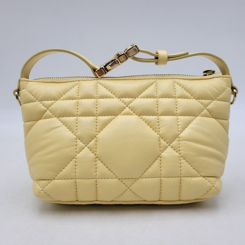 【中古品】【レディース】 Christian Dior クリスチャンディオール 50-MA-0252 ノマドポーチ バッグ カバン 鞄 180-261014-as-13-izu カラー：イエロー 万代Net店
