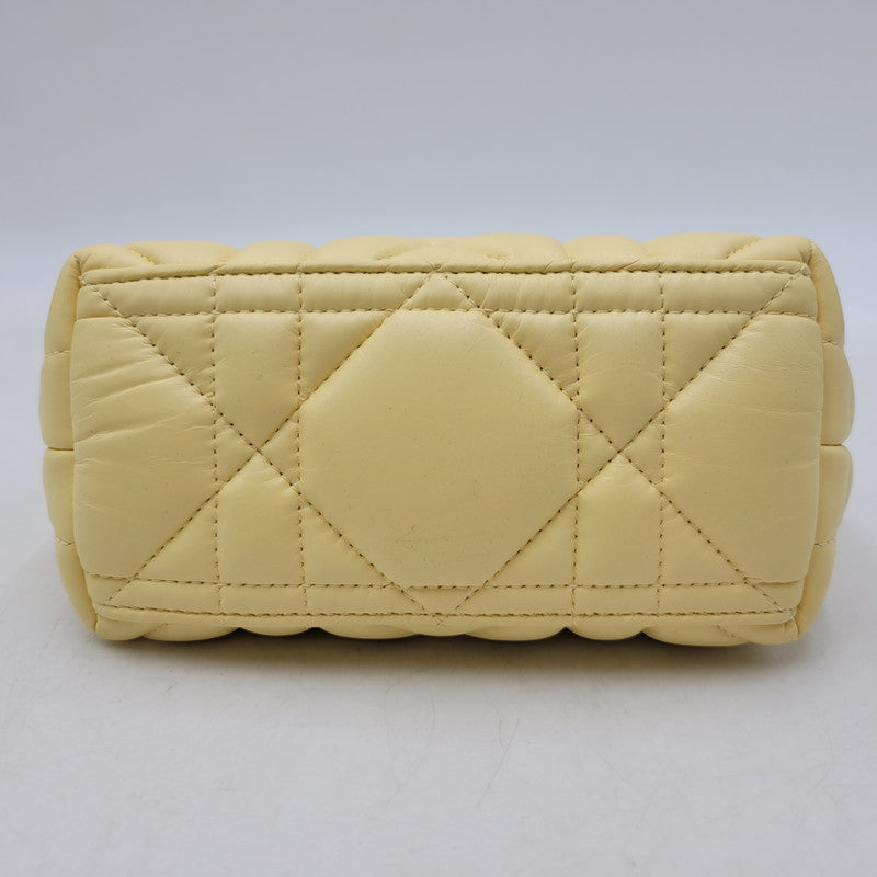 【中古品】【レディース】 Christian Dior クリスチャンディオール 50-MA-0252 ノマドポーチ バッグ カバン 鞄 180-261014-as-13-izu カラー：イエロー 万代Net店