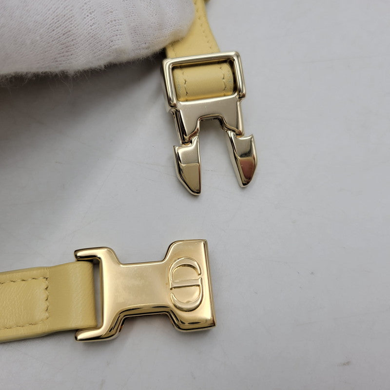 【中古品】【レディース】 Christian Dior クリスチャンディオール 50-MA-0252 ノマドポーチ バッグ カバン 鞄 180-261014-as-13-izu カラー：イエロー 万代Net店