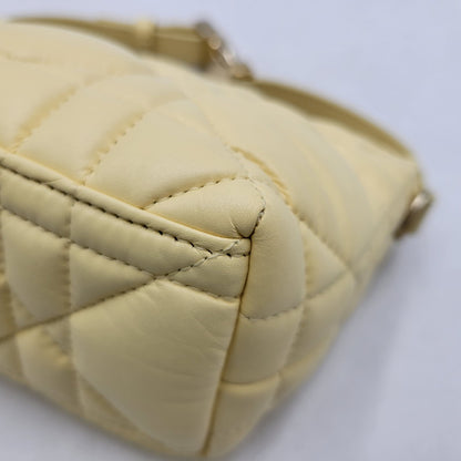 【中古品】【レディース】 Christian Dior クリスチャンディオール 50-MA-0252 ノマドポーチ バッグ カバン 鞄 180-261014-as-13-izu カラー：イエロー 万代Net店