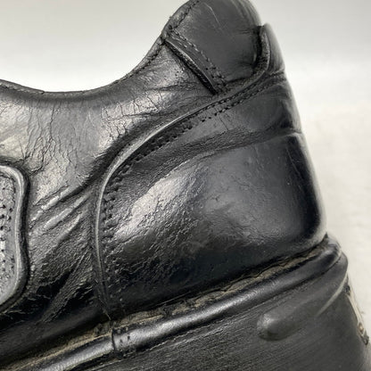 【現状渡し品】【メンズ】 NEW ROCK ニューロック 90-00S LEATHER LOW CUT BOOTS レザー ロー カット ブーツ シューズ 靴 164-261015-cs-13-izu サイズ：45 カラー：ブラック 万代Net店