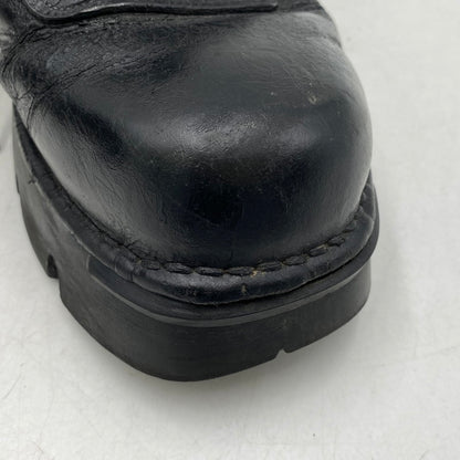 【現状渡し品】【メンズ】 NEW ROCK ニューロック 90-00S LEATHER LOW CUT BOOTS レザー ロー カット ブーツ シューズ 靴 164-261015-cs-13-izu サイズ：45 カラー：ブラック 万代Net店