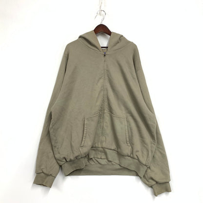 【中古品】【メンズ】 YEEZY GAP イージー ギャップ 537322-02-1 DOUBLEFACE WIDE SILHOUETTE ZIP UP SWEAT HOODIE ダブルフェイス ワイド シルエット ジップ アップ スウェット フーディー トップス 長袖 142-261015-ya-08-izu サイズ：XXL カラー：グレー系 万代Net店