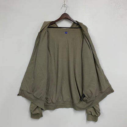 【中古品】【メンズ】 YEEZY GAP イージー ギャップ 537322-02-1 DOUBLEFACE WIDE SILHOUETTE ZIP UP SWEAT HOODIE ダブルフェイス ワイド シルエット ジップ アップ スウェット フーディー トップス 長袖 142-261015-ya-08-izu サイズ：XXL カラー：グレー系 万代Net店
