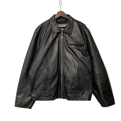 【中古品】【メンズ】 WILSONS LEATHER ウィルソンズ レザー 90S LEATHER JACKET レザー ジャケット アウター 146-261015-cs-06-izu サイズ：M カラー：ブラック 万代Net店