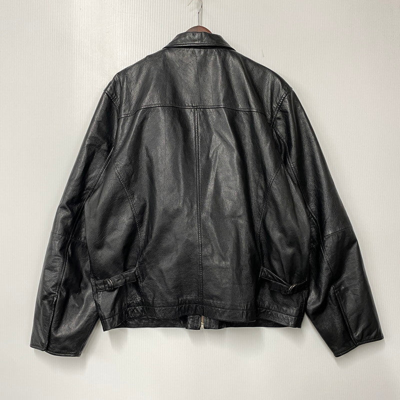 【中古品】【メンズ】 WILSONS LEATHER ウィルソンズ レザー 90S LEATHER JACKET レザー ジャケット アウター 146-261015-cs-06-izu サイズ：M カラー：ブラック 万代Net店