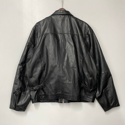 【中古品】【メンズ】 WILSONS LEATHER ウィルソンズ レザー 90S LEATHER JACKET レザー ジャケット アウター 146-261015-cs-06-izu サイズ：M カラー：ブラック 万代Net店