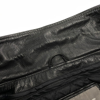 【中古品】【メンズ】 WILSONS LEATHER ウィルソンズ レザー 90S LEATHER JACKET レザー ジャケット アウター 146-261015-cs-06-izu サイズ：M カラー：ブラック 万代Net店