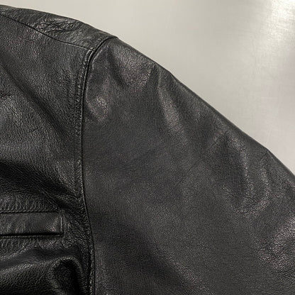 【中古品】【メンズ】 WILSONS LEATHER ウィルソンズ レザー 90S LEATHER JACKET レザー ジャケット アウター 146-261015-cs-06-izu サイズ：M カラー：ブラック 万代Net店