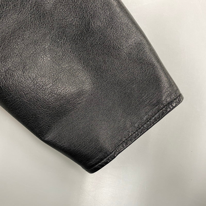 【中古品】【メンズ】 WILSONS LEATHER ウィルソンズ レザー 90S LEATHER JACKET レザー ジャケット アウター 146-261015-cs-06-izu サイズ：M カラー：ブラック 万代Net店