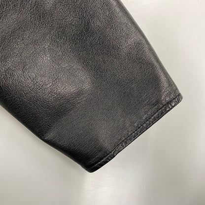 【中古品】【メンズ】 WILSONS LEATHER ウィルソンズ レザー 90S LEATHER JACKET レザー ジャケット アウター 146-261015-cs-06-izu サイズ：M カラー：ブラック 万代Net店